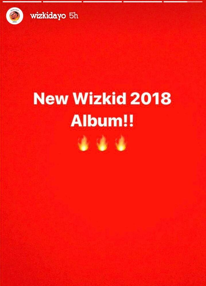 Wizkid Set To Release New Album
