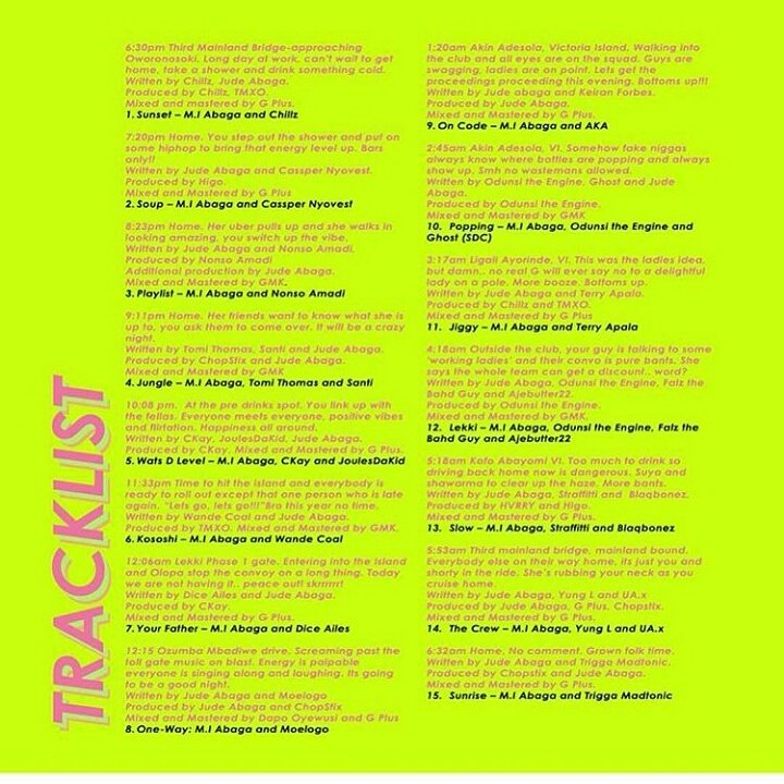 M.I Abaga Announces New Project – “Rendezvous” Playlist + Tracklist