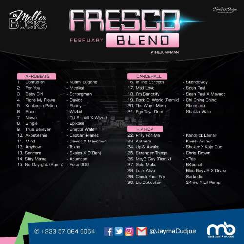 DJ Moller Bucks – Fresco Blend (February Edition)