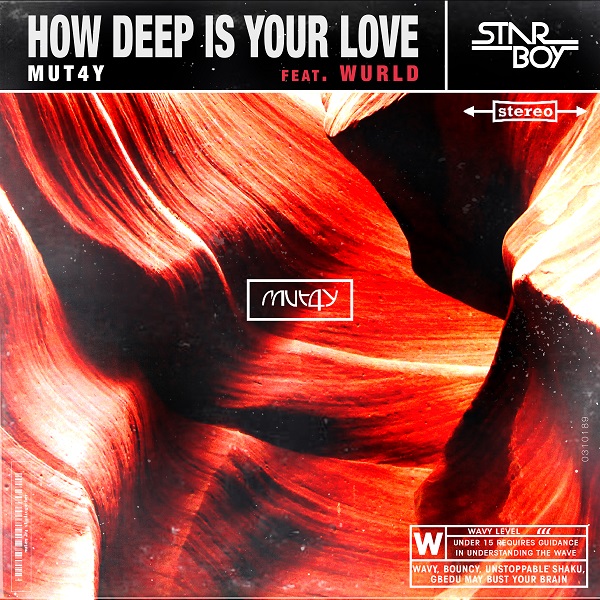 Mut4y ft. WurLD – How Deep Is Your Love Artwork