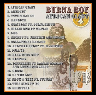 African Giant - Back Cover