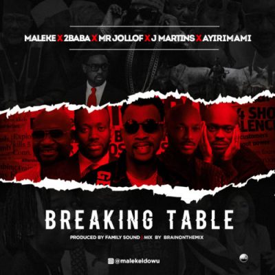 Maleke, 2Baba, Mr Jollof, J Martins & Ayirimami – Breaking Table