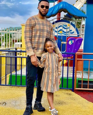 Singer Flavour And Daughter Clucks Plus One Today