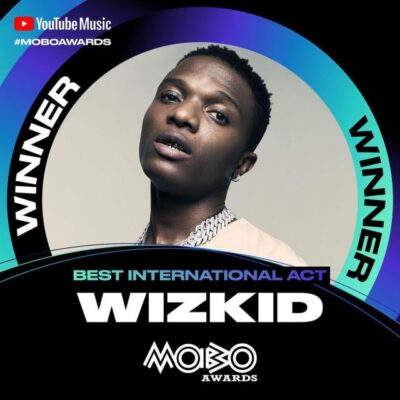 Wizkid Goes Home With Two Awards At The MOBO Awards night 2021
