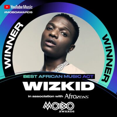 Wizkid Goes Home With Two Awards At The MOBO Awards night 2021